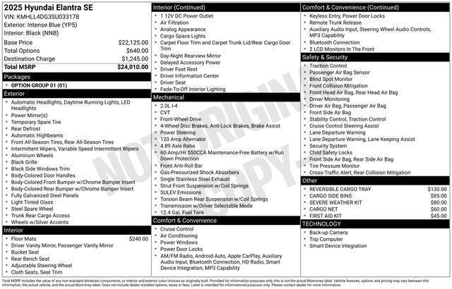 Hyundai Elantra  2025