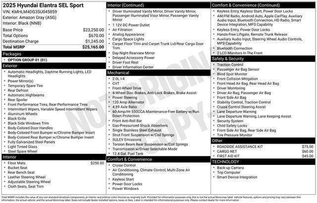 Hyundai Elantra  2025