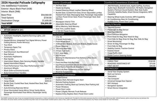 Hyundai Palisade  2026