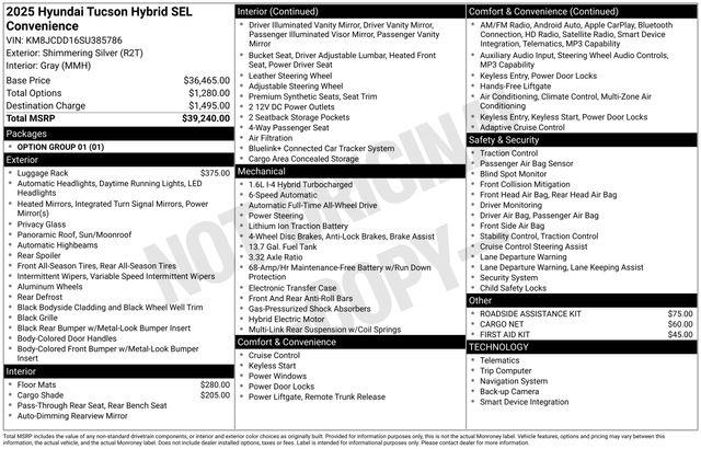 Hyundai Tucson  2025