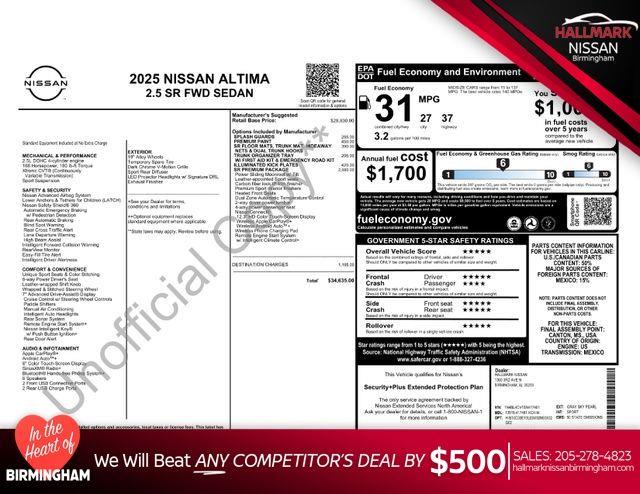 Nissan Altima  2025