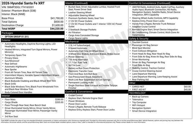 Hyundai Santa Fe  2026