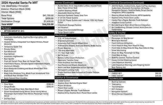 Hyundai Santa Fe  2026