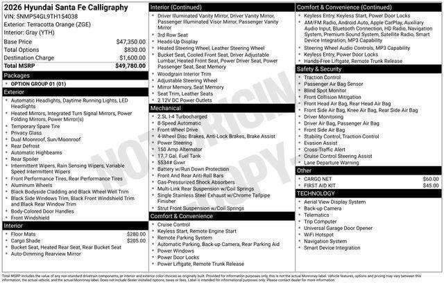 Hyundai Santa Fe  2026