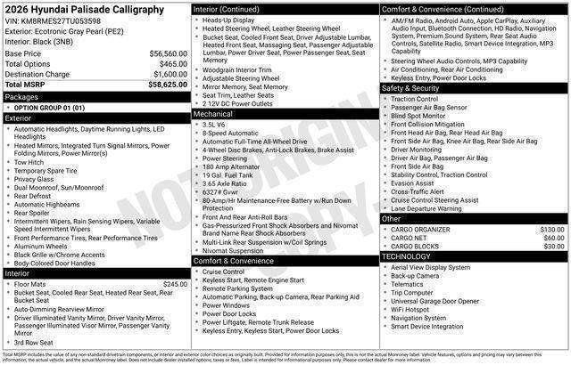 Hyundai Palisade  2026