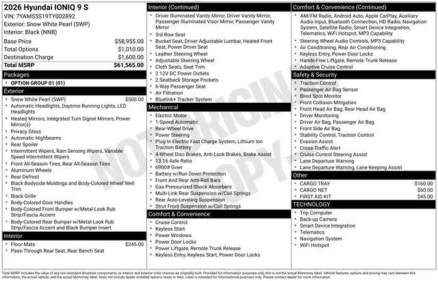 Hyundai Ioniq 9  2026