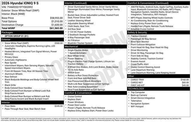 Hyundai Ioniq 9  2026