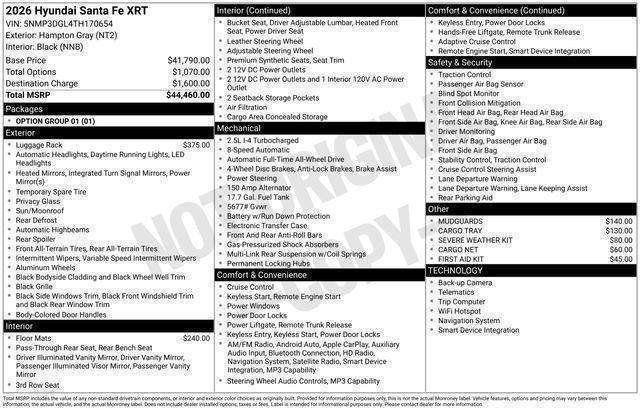 Hyundai Santa Fe  2026
