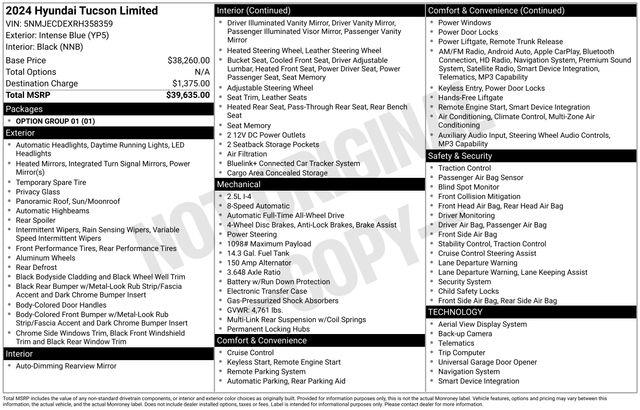 Hyundai Tucson  2024