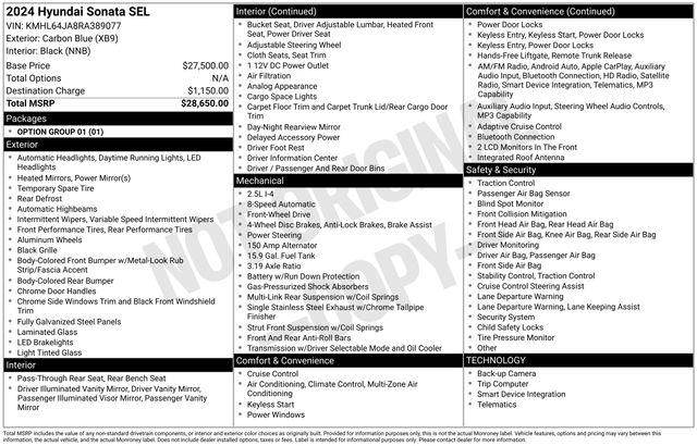 Hyundai Sonata  2024