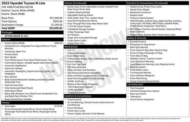 Hyundai Tucson  2022