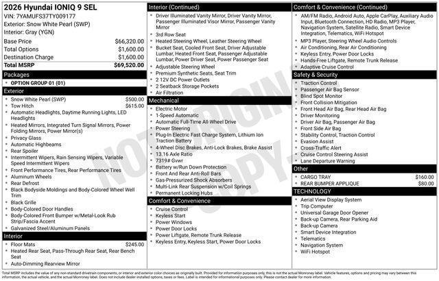 Hyundai Ioniq 9  2026