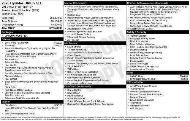 Hyundai Ioniq 9  2026