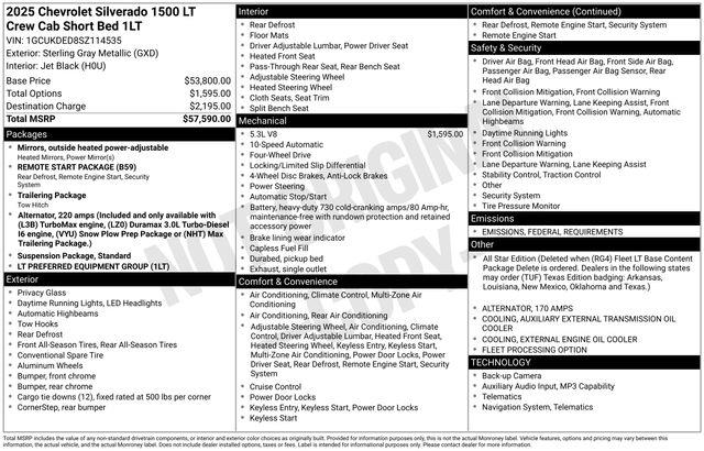 Chevrolet Silverado 1500  2025