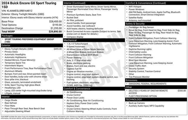 Buick Encore GX  2024