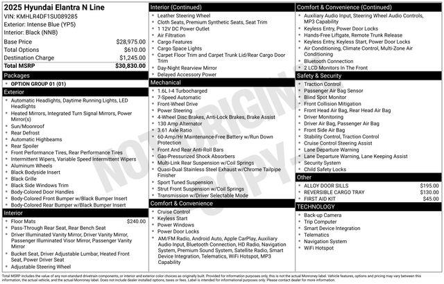 Hyundai Elantra  2025