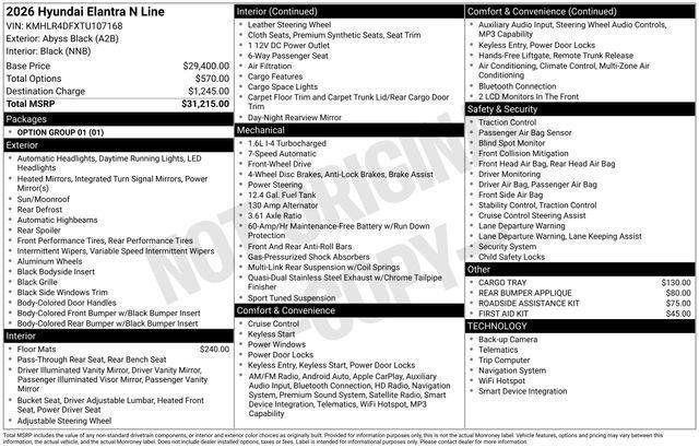 Hyundai Elantra  2026