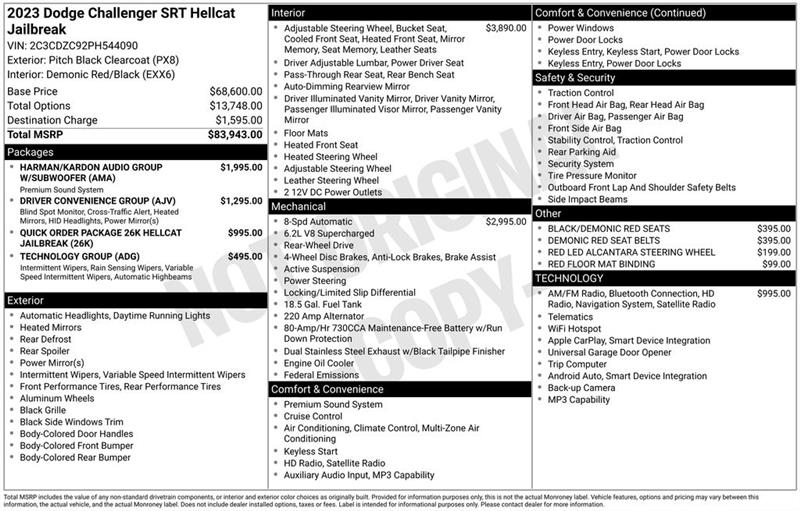 Dodge Challenger  2023