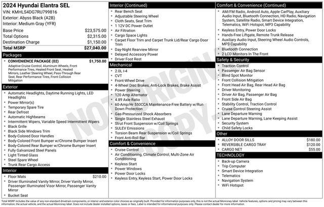 Hyundai Elantra  2024