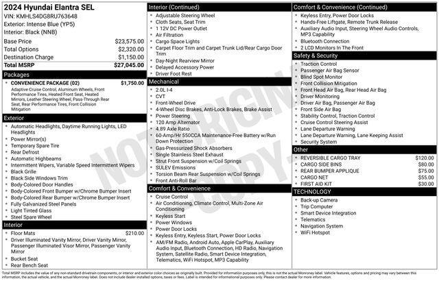 Hyundai Elantra  2024