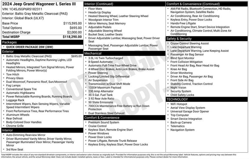 Jeep Grand Wagoneer  2024