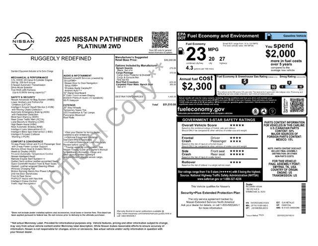 Nissan Pathfinder  2025