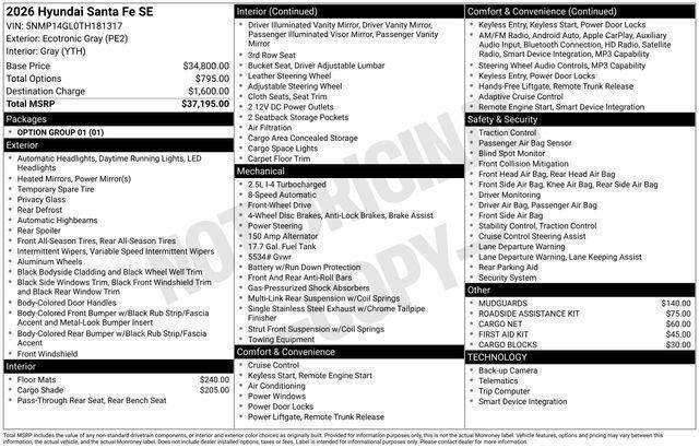 Hyundai Santa Fe  2026