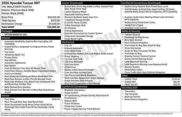 Hyundai Tucson  2026