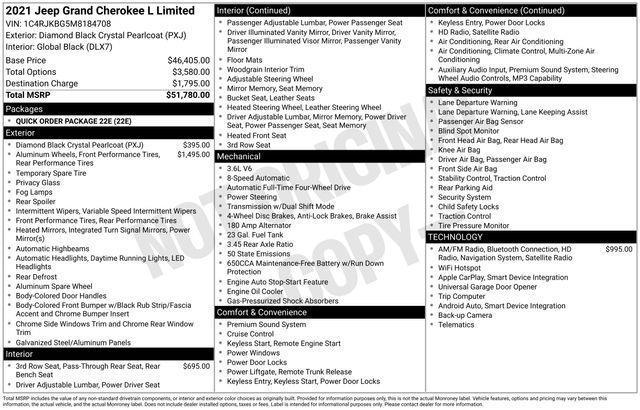 Jeep Grand Cherokee  2021