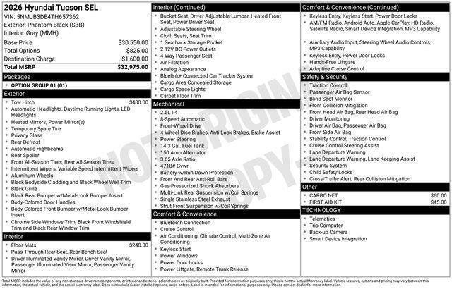 Hyundai Tucson  2026