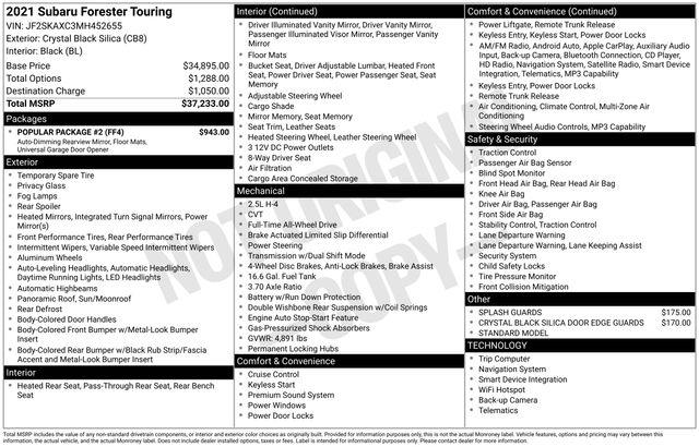 Subaru Forester  2021