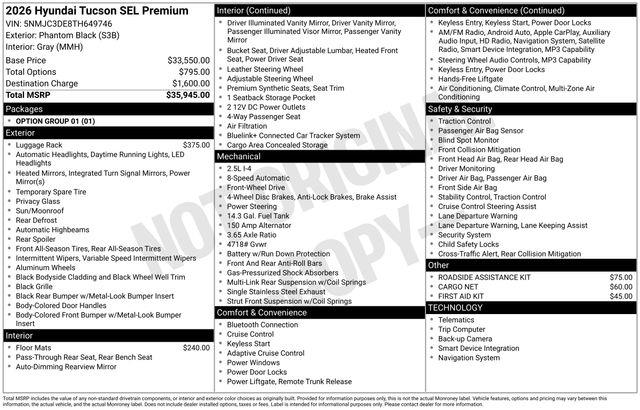 Hyundai Tucson  2026