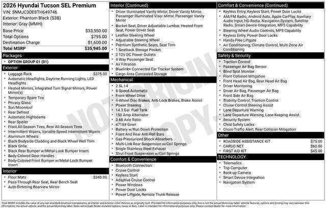 Hyundai Tucson  2026