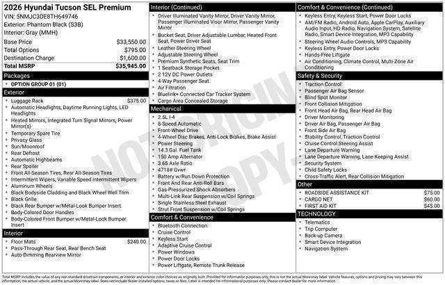 Hyundai Tucson  2026