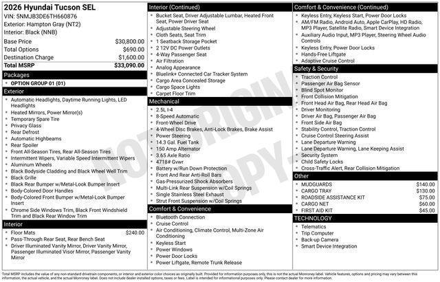 Hyundai Tucson  2026