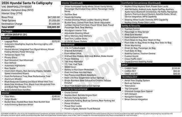 Hyundai Santa Fe  2026