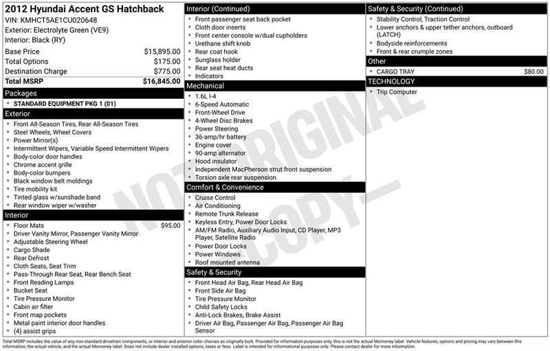 Hyundai Accent  2012