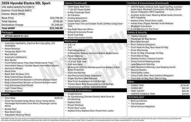 Hyundai Elantra  2026