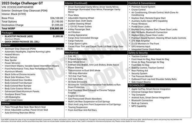Dodge Challenger  2023