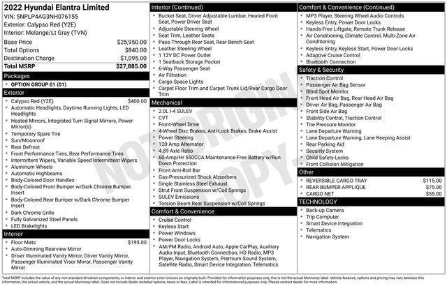 Hyundai Elantra  2022