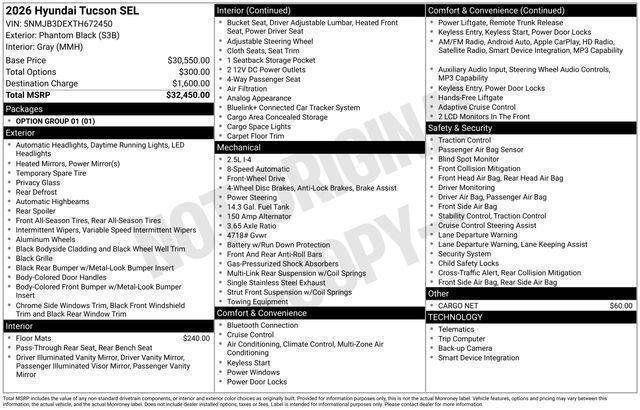 Hyundai Tucson  2026