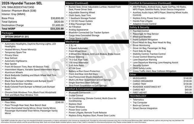 Hyundai Tucson  2026