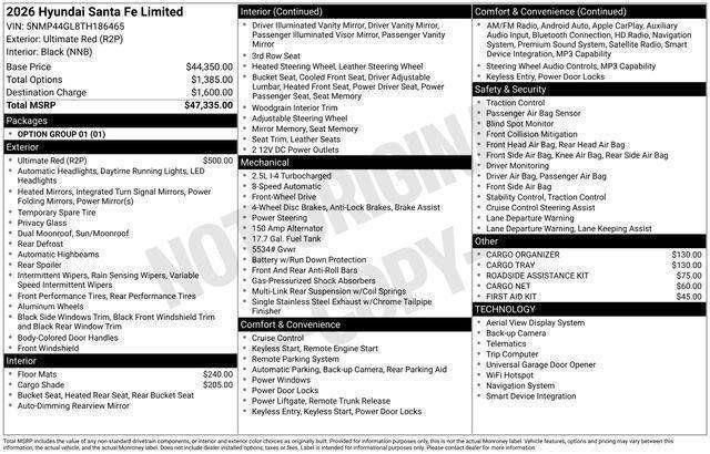 Hyundai Santa Fe  2026