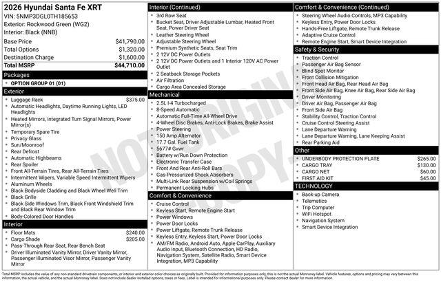 Hyundai Santa Fe  2026