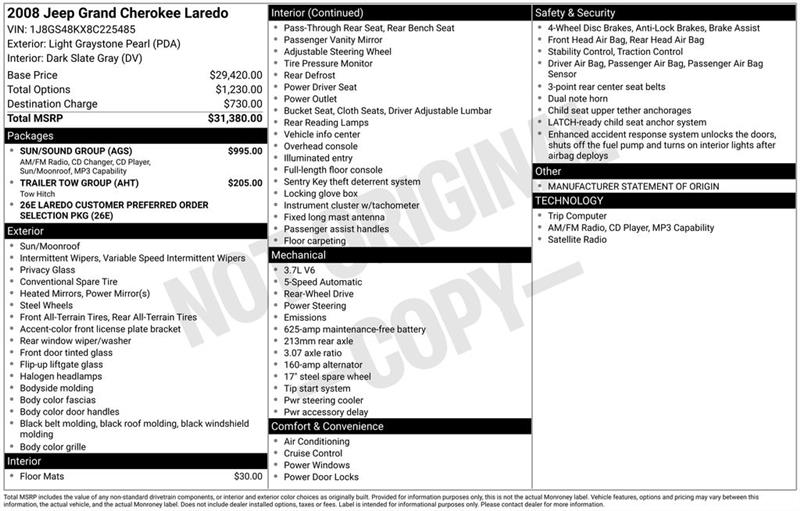 Jeep Grand Cherokee  2008