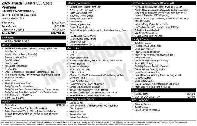 Hyundai Elantra  2026