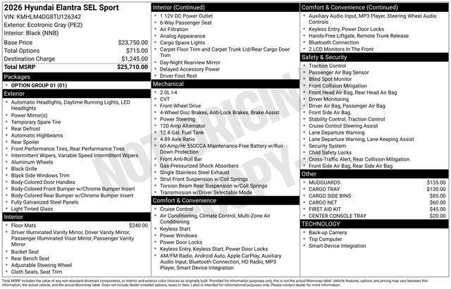 Hyundai Elantra  2026