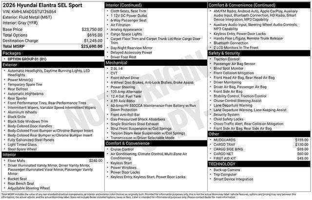 Hyundai Elantra  2026