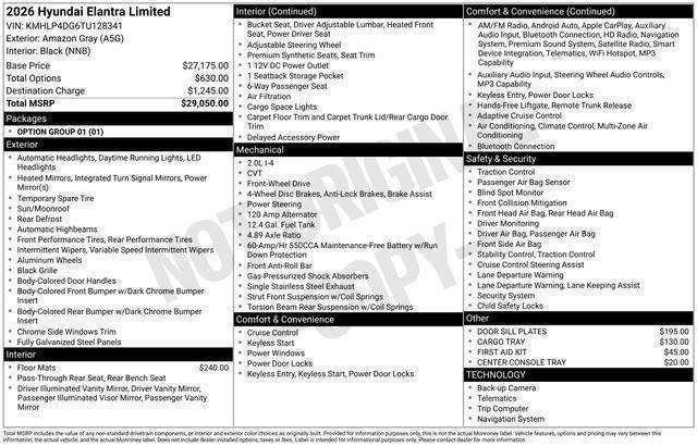 Hyundai Elantra  2026