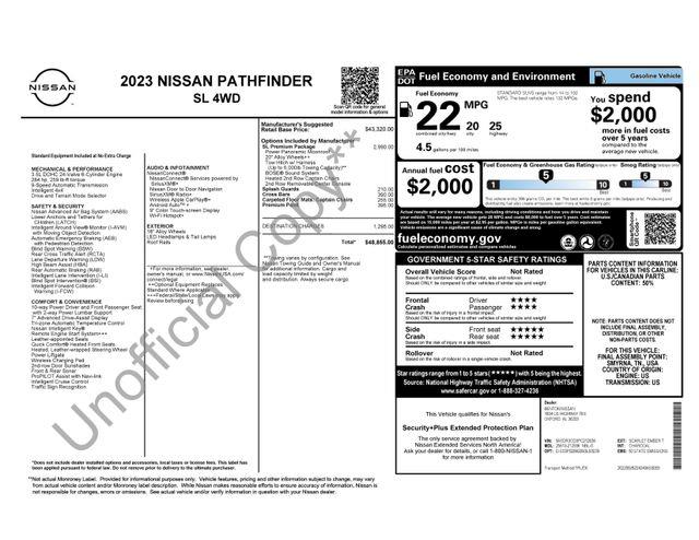 Nissan Pathfinder  2023